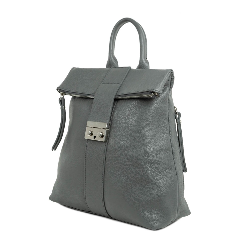 
Rucsac dama piele gri natural GF1942
