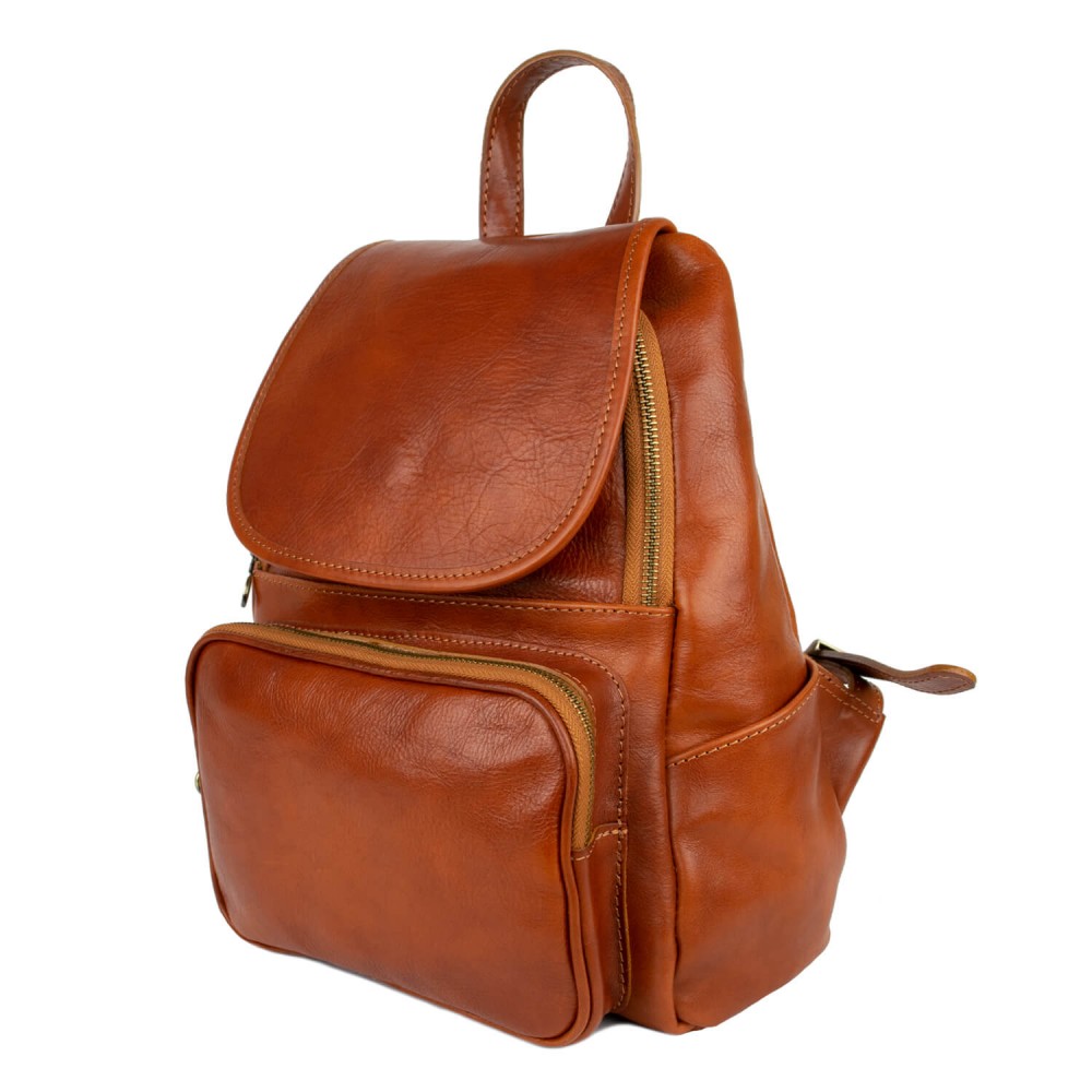 
Rucsac piele naturala maro GF1765
